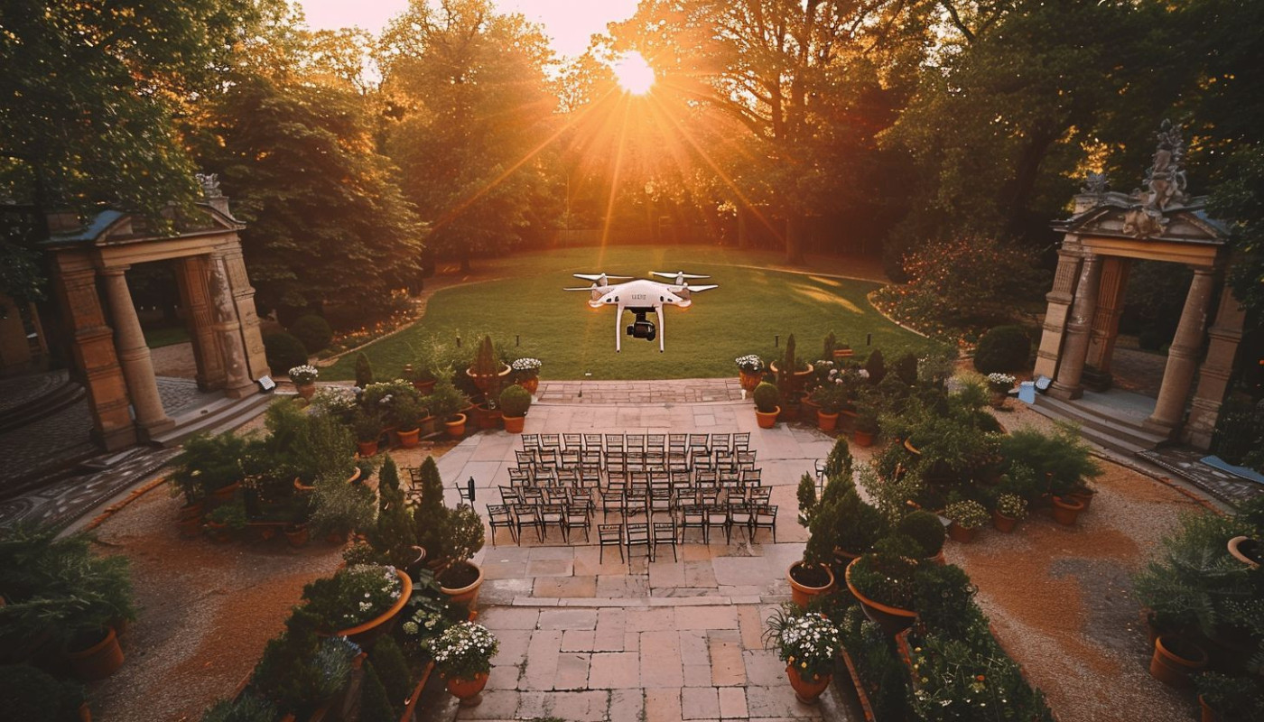 Comment choisir le meilleur service de drone pour votre mariage ?